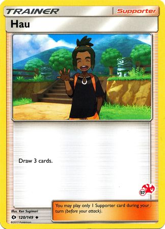 Hau (120/149) (Charizard Stamp #57) [Battle Academy 2020] - Card Brawlers | Quebec | Canada | Yu-Gi-Oh!