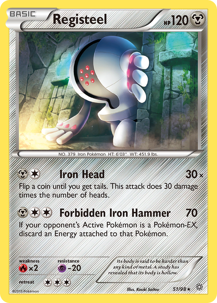 Registeel (51/98) [XY: Ancient Origins] - Card Brawlers | Quebec | Canada | Yu-Gi-Oh!