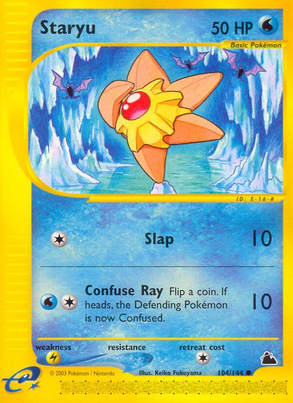 Staryu (104/144) [Skyridge] - Card Brawlers | Quebec | Canada | Yu-Gi-Oh!