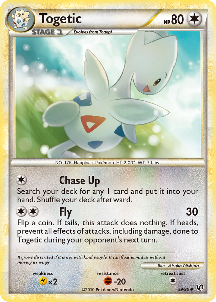 Togetic (39/90) [HeartGold & SoulSilver: Undaunted] - Card Brawlers | Quebec | Canada | Yu-Gi-Oh!