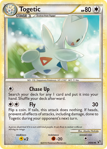 Togetic (39/90) [HeartGold & SoulSilver: Undaunted] - Card Brawlers | Quebec | Canada | Yu-Gi-Oh!