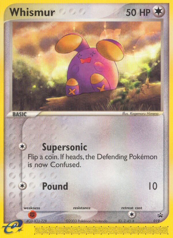 Whismur (019) [Nintendo: Black Star Promos] - Card Brawlers | Quebec | Canada | Yu-Gi-Oh!