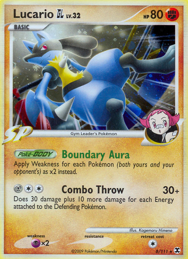 Lucario GL (8/111) [Platinum: Rising Rivals] - Card Brawlers | Quebec | Canada | Yu-Gi-Oh!