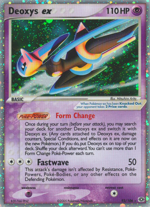 Deoxys ex (93/106) [EX: Emerald] - Card Brawlers | Quebec | Canada | Yu-Gi-Oh!