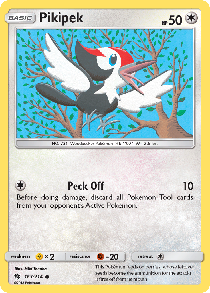 Pikipek (163/214) [Sun & Moon: Lost Thunder] - Card Brawlers | Quebec | Canada | Yu-Gi-Oh!