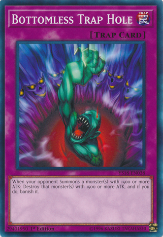 Bottomless Trap Hole [YS18-EN038] Common - Yu-Gi-Oh! - Card Brawlers | Quebec | Canada |