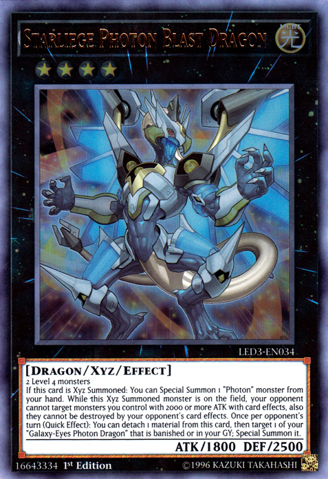 Starliege Photon Blast Dragon [LED3-EN034] Ultra Rare - Card Brawlers | Quebec | Canada | Yu-Gi-Oh!