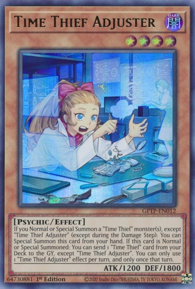 Time Thief Adjuster [GFTP-EN012] Ultra Rare - Card Brawlers | Quebec | Canada | Yu-Gi-Oh!