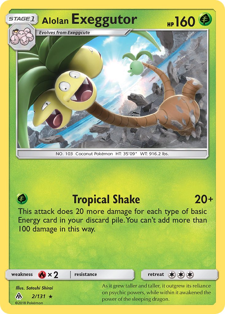 Alolan Exeggutor (2/131) (Theme Deck Exclusive) [Sun & Moon: Forbidden Light] - Card Brawlers | Quebec | Canada | Yu-Gi-Oh!