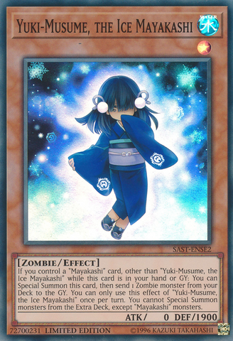 Yuki-Musume, the Ice Mayakashi [SAST-ENSE2] Super Rare - Card Brawlers | Quebec | Canada | Yu-Gi-Oh!