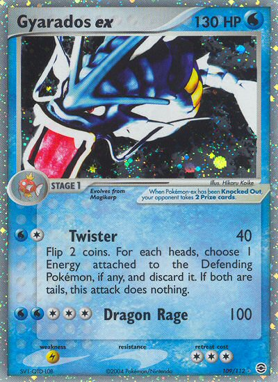 Gyarados ex (109/112) [EX: FireRed & LeafGreen] - Card Brawlers | Quebec | Canada | Yu-Gi-Oh!