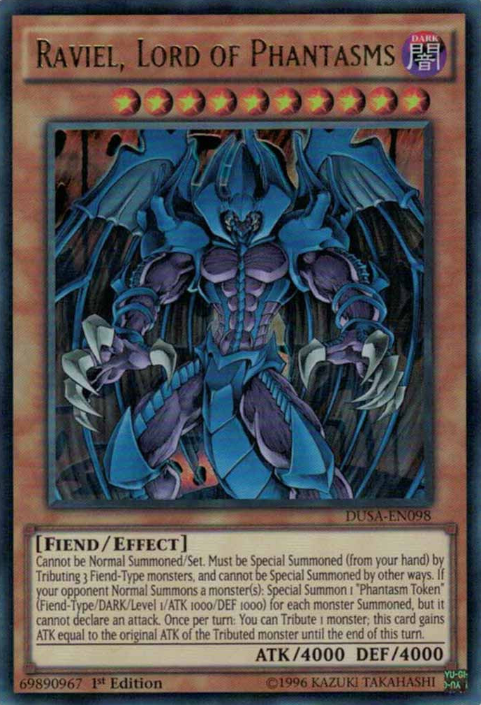 Raviel, Lord of Phantasms [DUSA-EN098] Ultra Rare - Yu-Gi-Oh! - Card Brawlers | Quebec | Canada |