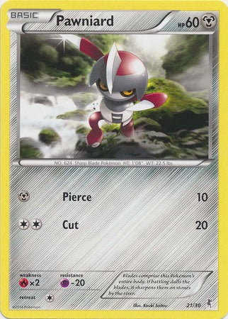 Pawniard (21/30) [XY: Trainer Kit 1 - Bisharp] - Card Brawlers | Quebec | Canada | Yu-Gi-Oh!