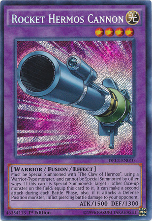 Rocket Hermos Cannon [DRL2-EN010] Secret Rare - Card Brawlers | Quebec | Canada | Yu-Gi-Oh!