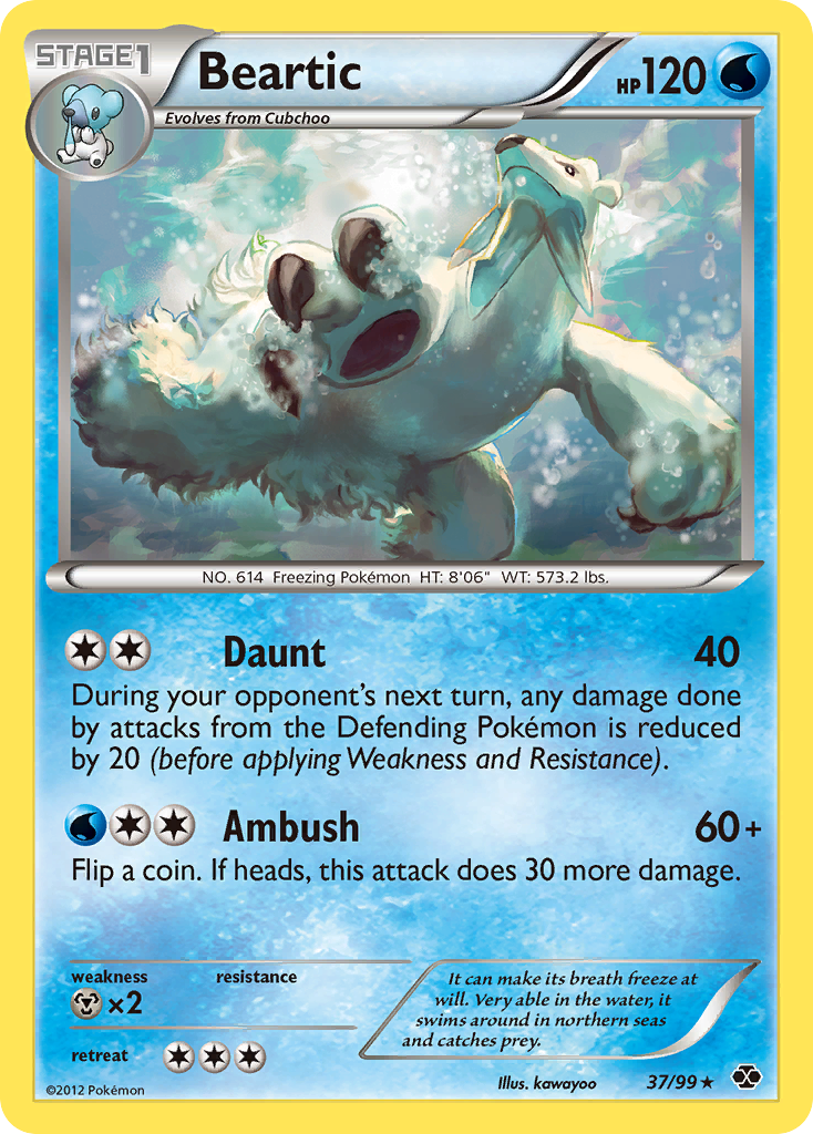 Beartic (37/99) [Black & White: Next Destinies] - Card Brawlers | Quebec | Canada | Yu-Gi-Oh!