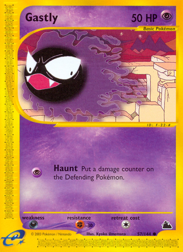 Gastly (57/144) [Skyridge] - Card Brawlers | Quebec | Canada | Yu-Gi-Oh!
