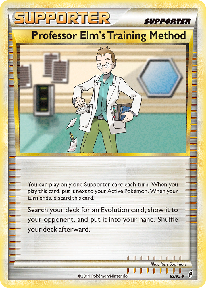 Professor Elm's Training Method (82/95) [HeartGold & SoulSilver: Call of Legends] - Card Brawlers | Quebec | Canada | Yu-Gi-Oh!