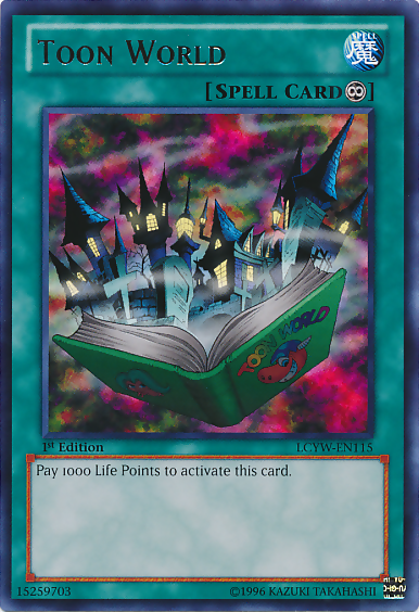 Toon World [LCYW-EN115] Rare - Card Brawlers | Quebec | Canada | Yu-Gi-Oh!