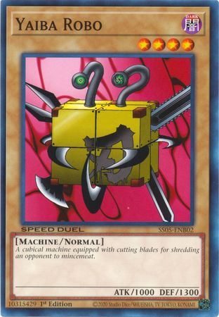 Yaiba Robo [SS05-ENB02] Common - Card Brawlers | Quebec | Canada | Yu-Gi-Oh!