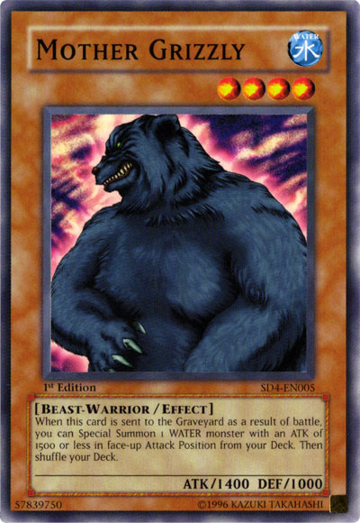 Mother Grizzly [SD4-EN005] Common - Yu-Gi-Oh! - Card Brawlers | Quebec | Canada |