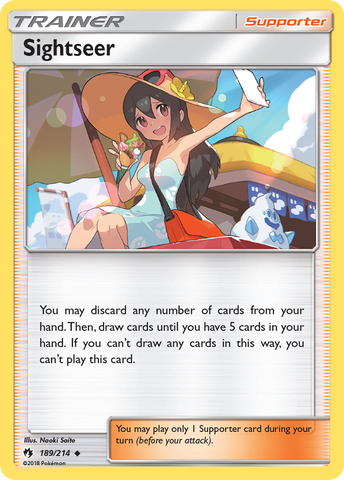 Sightseer (189/214) [Sun & Moon: Lost Thunder] - Card Brawlers | Quebec | Canada | Yu-Gi-Oh!