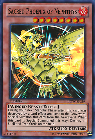 Sacred Phoenix of Nephthys [LCYW-EN259] Super Rare - Card Brawlers | Quebec | Canada | Yu-Gi-Oh!
