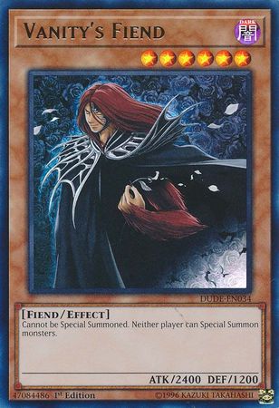 Vanity's Fiend [DUDE-EN034] Ultra Rare - Card Brawlers | Quebec | Canada | Yu-Gi-Oh!