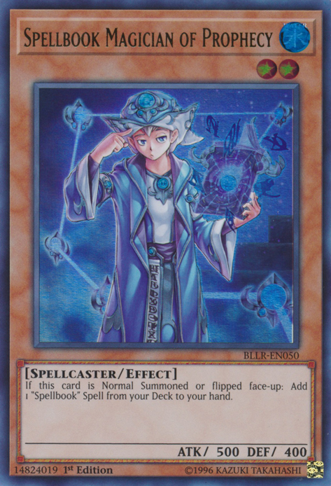 Spellbook Magician of Prophecy [BLLR-EN050] Ultra Rare - Yu-Gi-Oh! - Card Brawlers | Quebec | Canada |