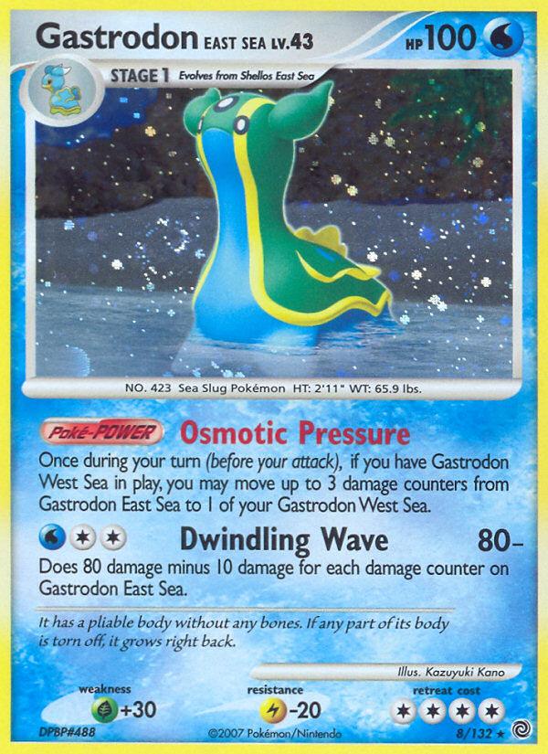 Gastrodon East Sea (8/132) [Diamond & Pearl: Secret Wonders] - Card Brawlers | Quebec | Canada | Yu-Gi-Oh!
