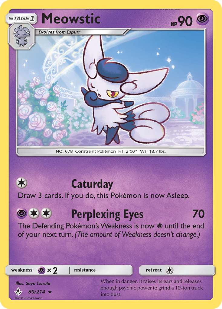 Meowstic (80/214) [Sun & Moon: Unbroken Bonds] - Card Brawlers | Quebec | Canada | Yu-Gi-Oh!
