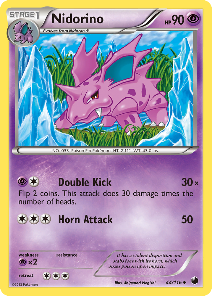 Nidorino (44/116) [Black & White: Plasma Freeze] - Card Brawlers | Quebec | Canada | Yu-Gi-Oh!