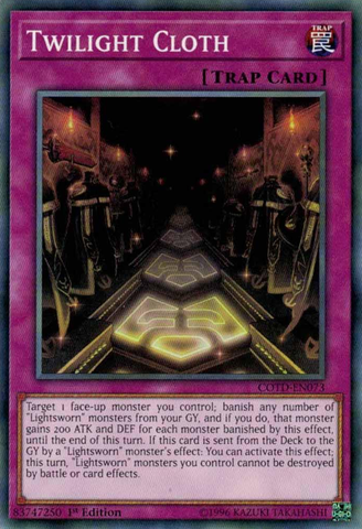 Twilight Cloth [COTD-EN073] Common - Yu-Gi-Oh! - Card Brawlers | Quebec | Canada |