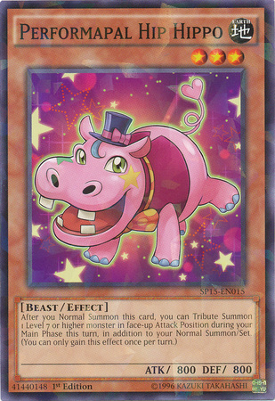 Performapal Hip Hippo [SP15-EN015] Shatterfoil Rare - Yu-Gi-Oh! - Card Brawlers | Quebec | Canada |