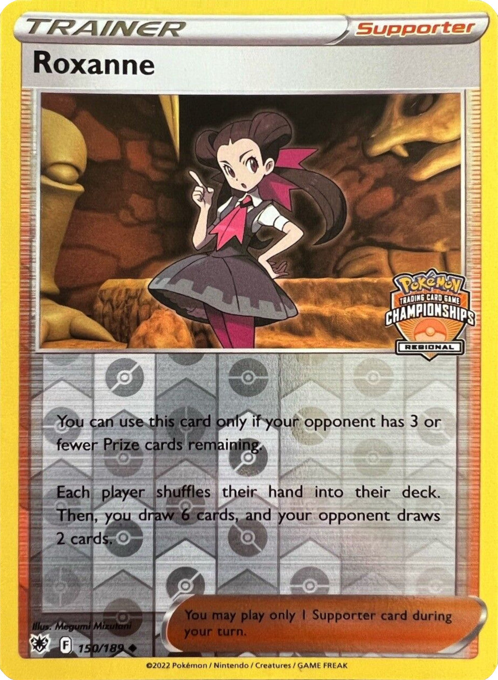 Roxanne (150/189) (Regional Championships) [Sword & Shield: Astral Radiance] - Card Brawlers | Quebec | Canada | Yu-Gi-Oh!