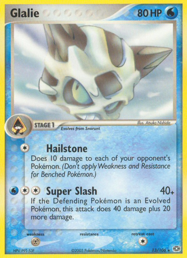 Glalie (13/106) [EX: Emerald] - Card Brawlers | Quebec | Canada | Yu-Gi-Oh!