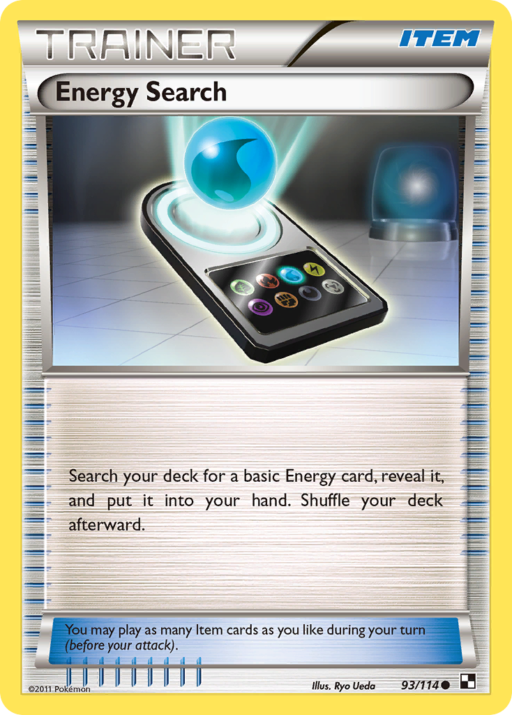 Energy Search (93/114) [Black & White: Base Set] - Card Brawlers | Quebec | Canada | Yu-Gi-Oh!