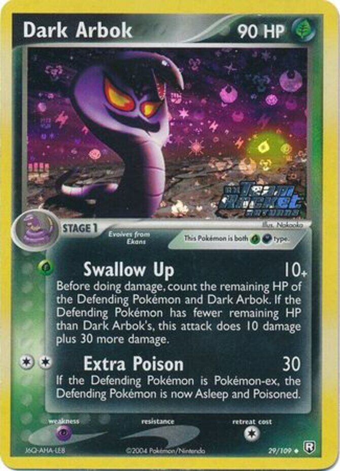 Dark Arbok (29/109) (Stamped) [EX: Team Rocket Returns] - Card Brawlers | Quebec | Canada | Yu-Gi-Oh!