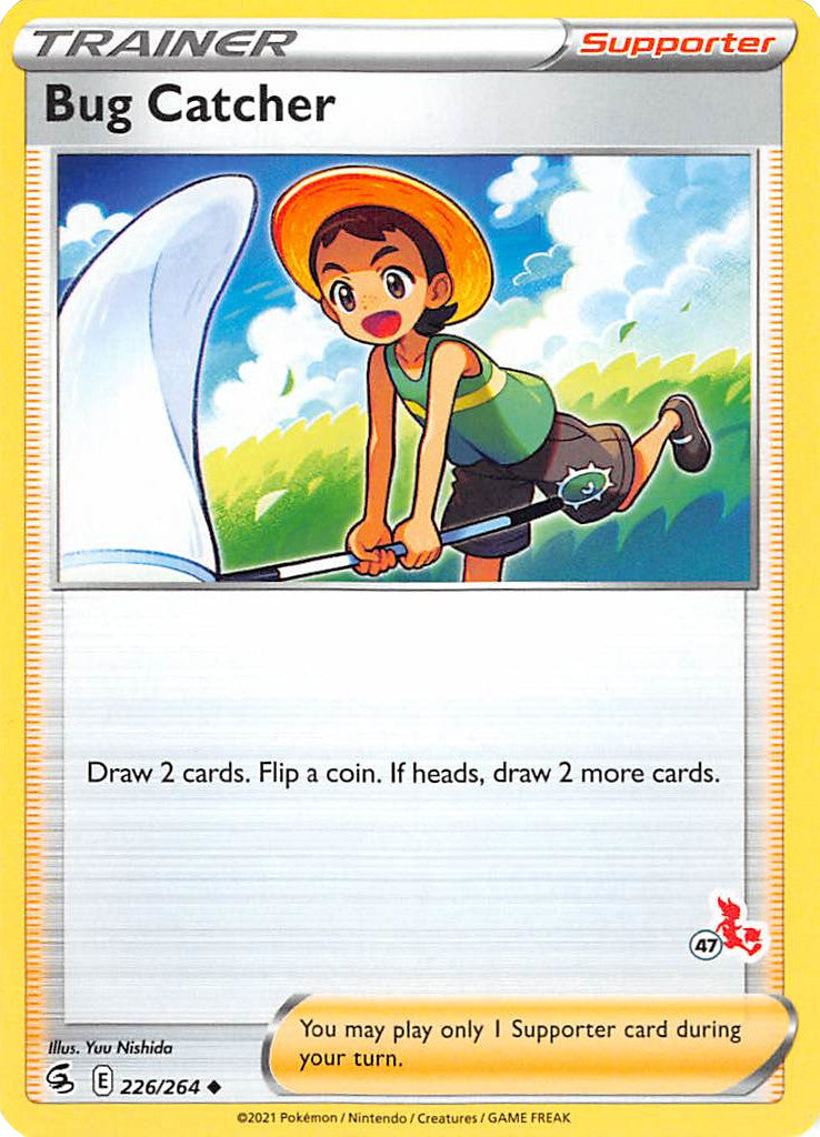 Bug Catcher (226/264) (Cinderace Stamp #47) [Battle Academy 2022] - Card Brawlers | Quebec | Canada | Yu-Gi-Oh!