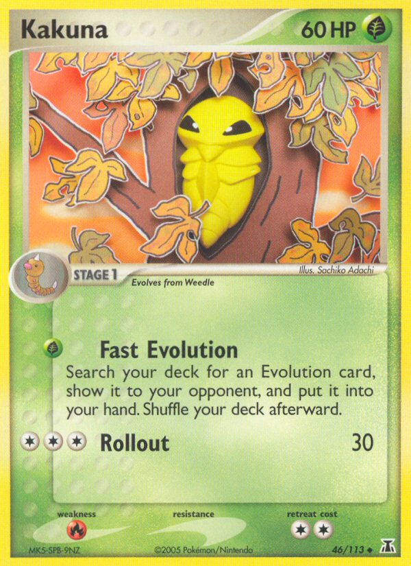 Kakuna (46/113) [EX: Delta Species] - Card Brawlers | Quebec | Canada | Yu-Gi-Oh!
