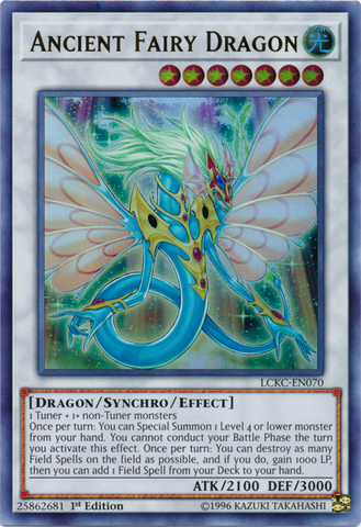 Ancient Fairy Dragon [LCKC-EN070] Ultra Rare - Card Brawlers | Quebec | Canada | Yu-Gi-Oh!