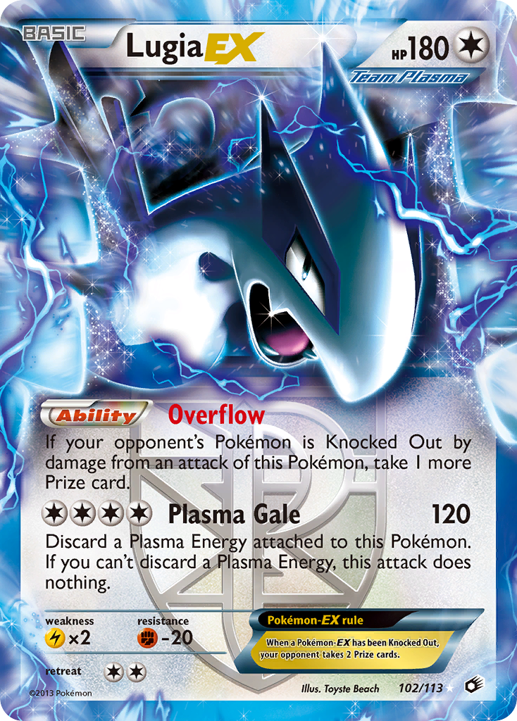 Lugia EX (102/113) [Black & White: Legendary Treasures] - Card Brawlers | Quebec | Canada | Yu-Gi-Oh!