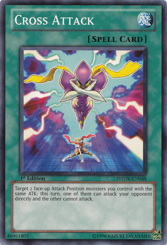 Cross Attack [PHSW-EN048] Common - Card Brawlers | Quebec | Canada | Yu-Gi-Oh!