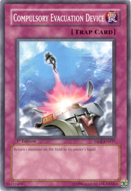 Compulsory Evacuation Device [YSDJ-EN037] Common - Card Brawlers | Quebec | Canada | Yu-Gi-Oh!