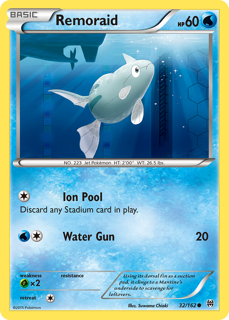 Remoraid (32/162) [XY: BREAKthrough] - Card Brawlers | Quebec | Canada | Yu-Gi-Oh!