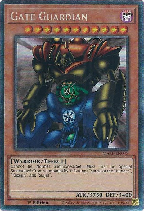 Gate Guardian [MAZE-EN035] Collector's Rare - Card Brawlers | Quebec | Canada | Yu-Gi-Oh!