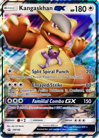 Kangaskhan GX (SM188) (Jumbo Card) [Sun & Moon: Black Star Promos] - Card Brawlers | Quebec | Canada | Yu-Gi-Oh!