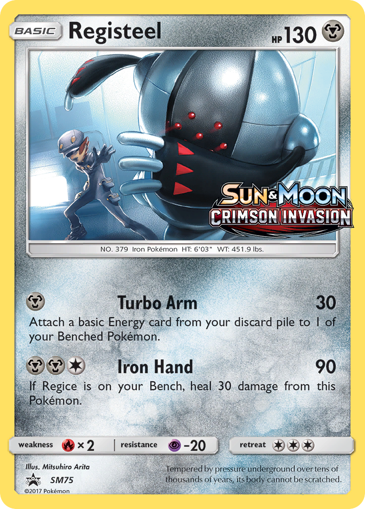 Registeel (SM75) [Sun & Moon: Black Star Promos] - Card Brawlers | Quebec | Canada | Yu-Gi-Oh!