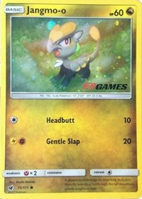 Jangmo-o (75/111) (Cosmos Holo) (EB Games Promo) [Sun & Moon: Crimson Invasion] - Card Brawlers | Quebec | Canada | Yu-Gi-Oh!