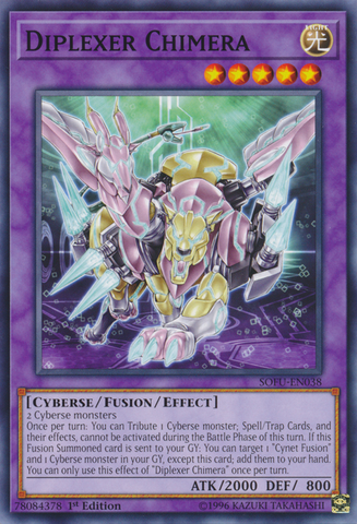 Diplexer Chimera [SOFU-EN038] Common - Yu-Gi-Oh! - Card Brawlers | Quebec | Canada |