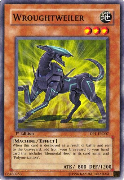 Wroughtweiler [DP1-EN007] Common - Yu-Gi-Oh! - Card Brawlers | Quebec | Canada |